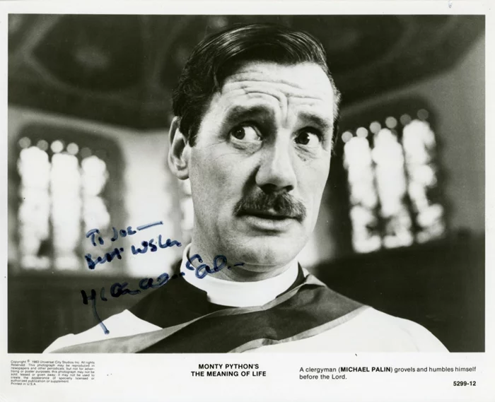 Michael Palin autograph