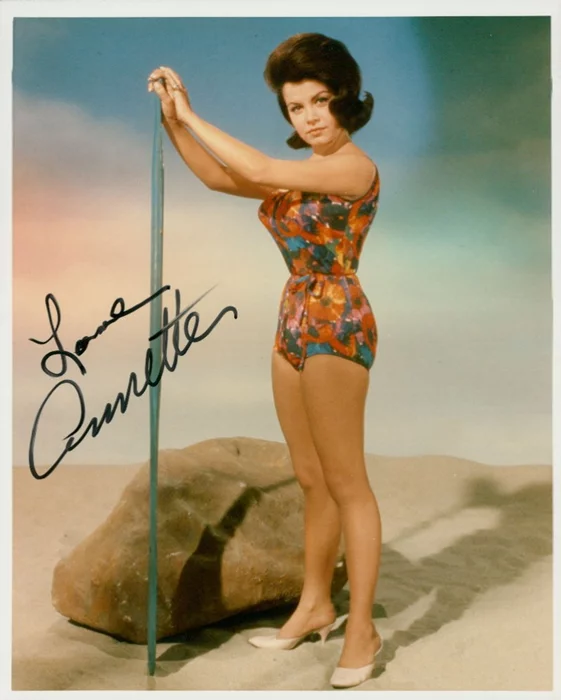 Annette Funicello autograph