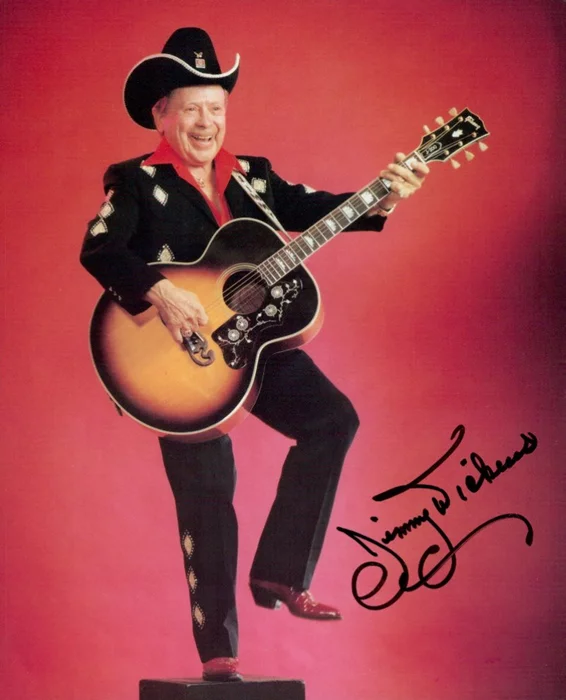 Jimmy Dickens autograph