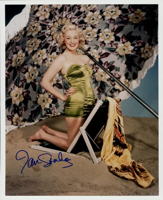 Jan Sterling autograph