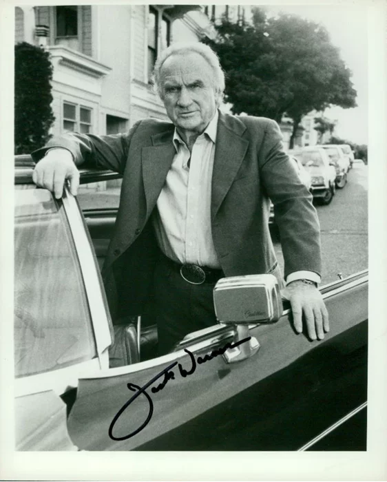 Jack Warden autograph