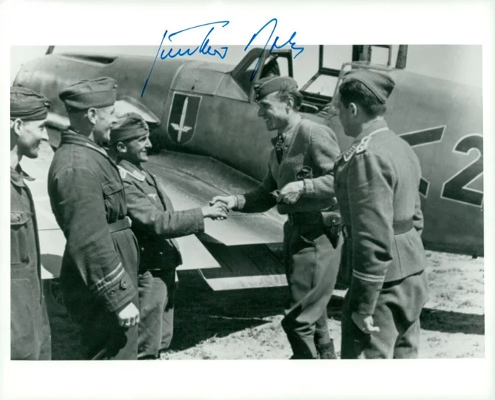 Gunther Rall autograph
