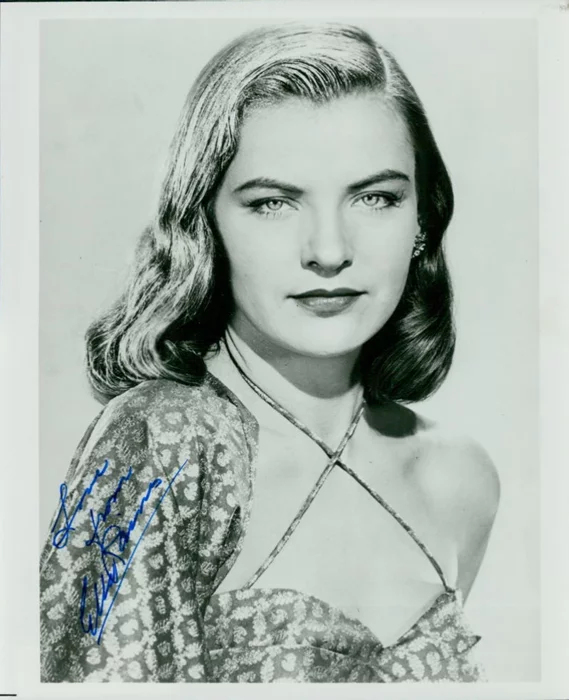 Ella Raines autograph