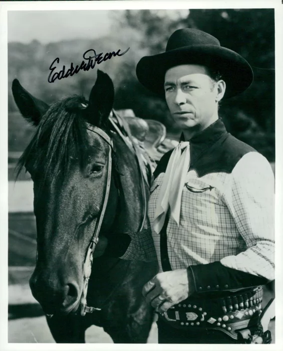 Eddie Dean autograph