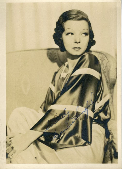 Frances Langford autograph