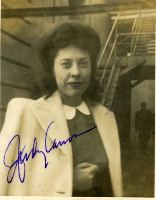 Judy Canova autograph