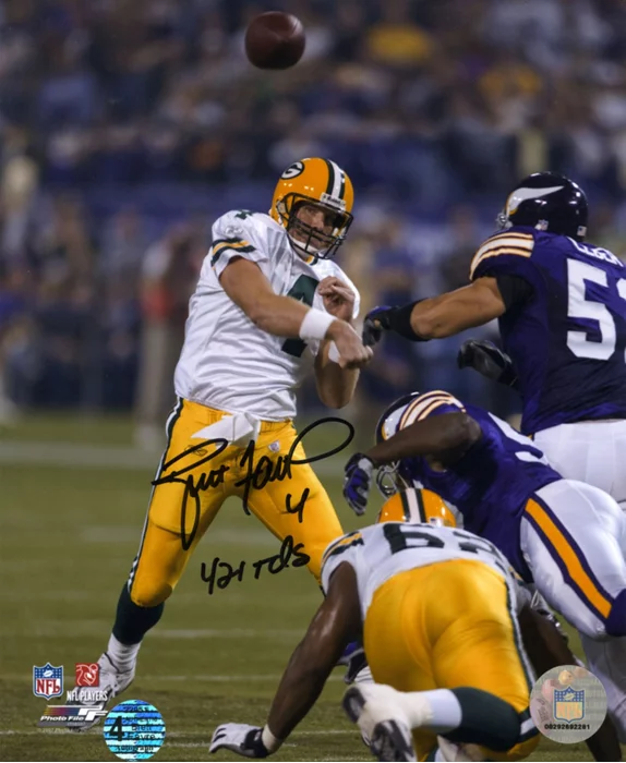 Brett Favre autograph