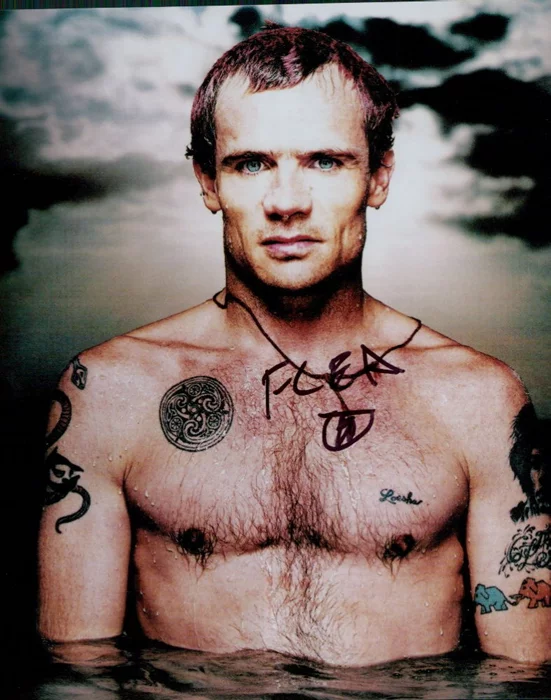 Flea autograph