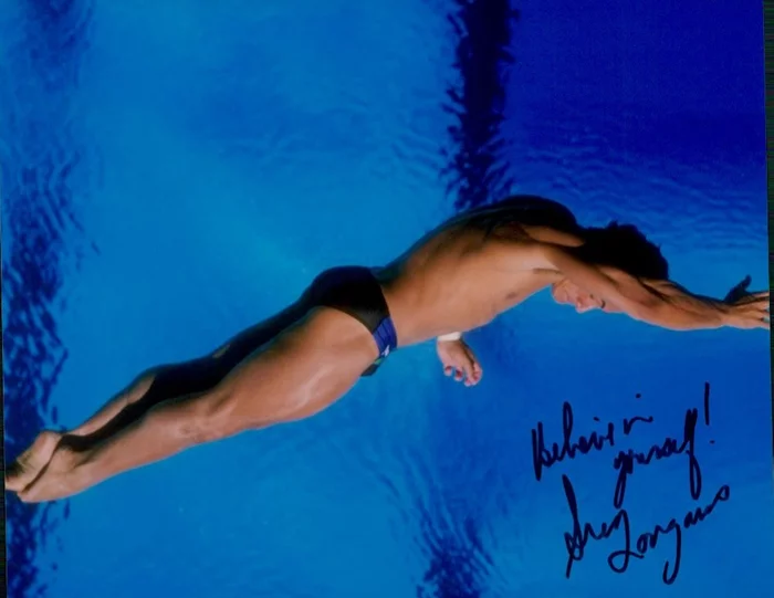 Greg Louganis autograph