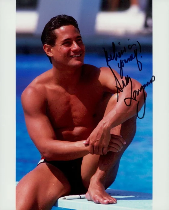 Greg Louganis autograph