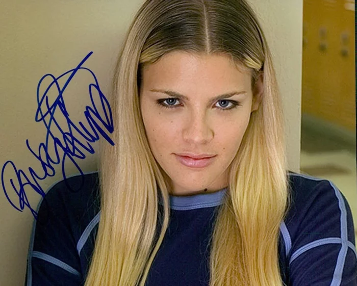 Busy Philipps autograph