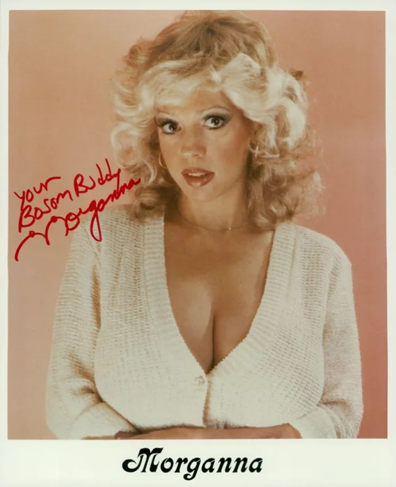 Morganna autograph