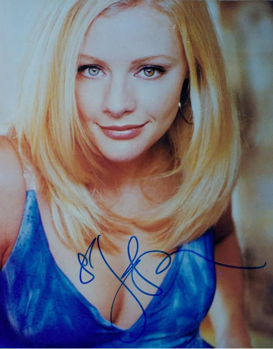 Jessica Cauffiel autograph