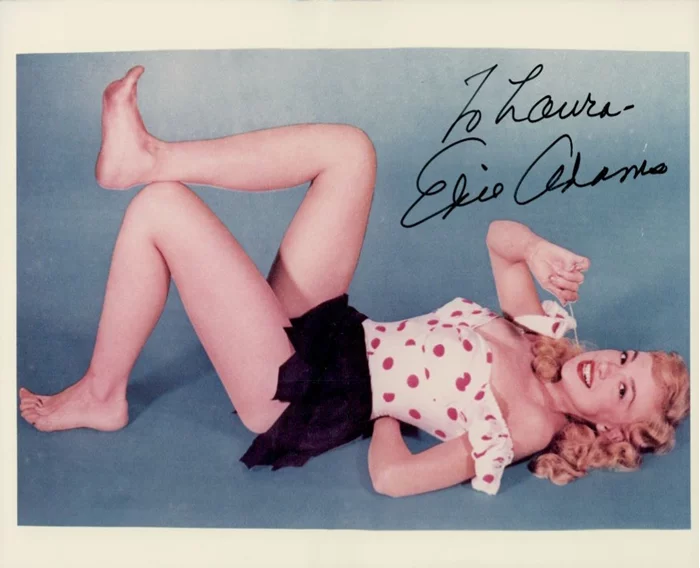 Edie Adams autograph