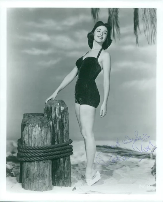 Barbara Rush autograph