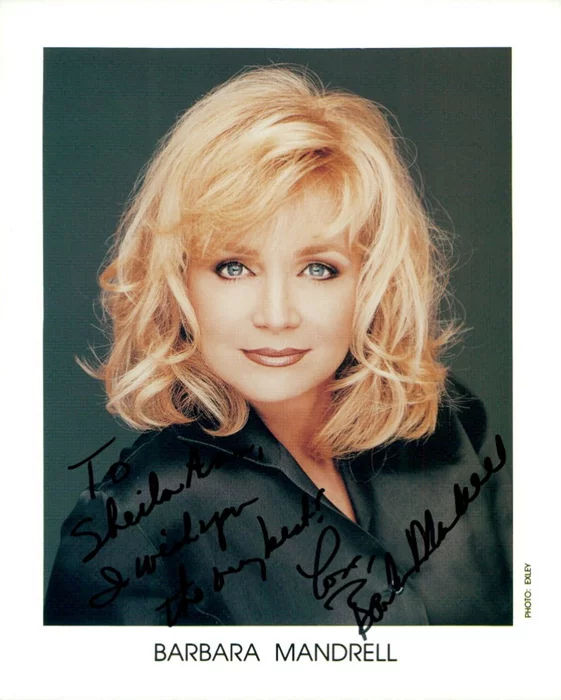 Barbara Mandrell autograph
