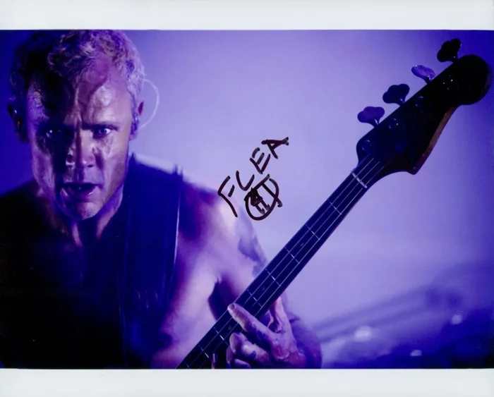 Flea autograph