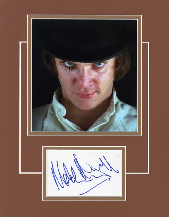 A Clockwork Orange autograph