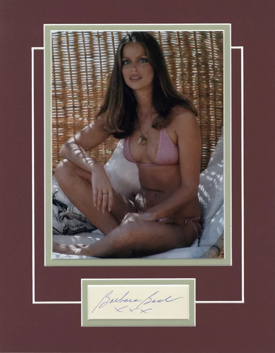 Barbara Bach autograph