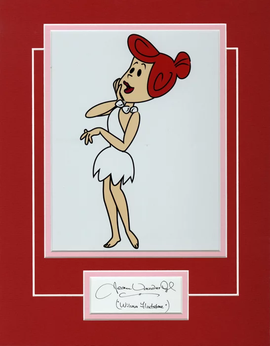 The Flintstones autograph
