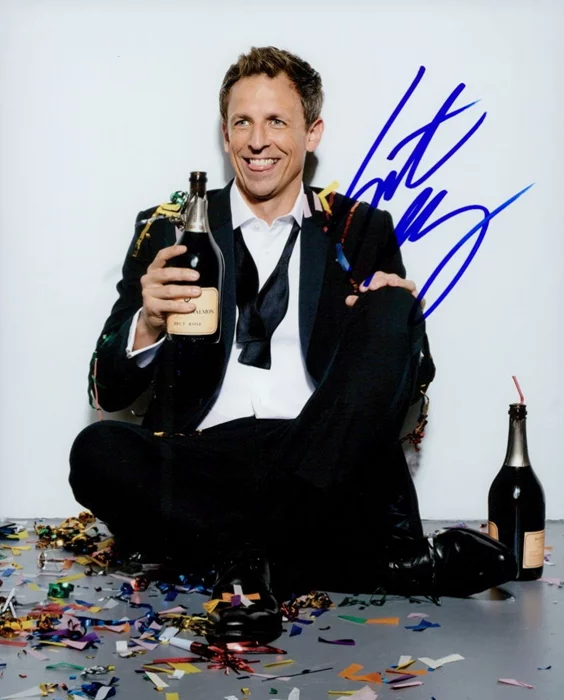 Seth Meyers autograph