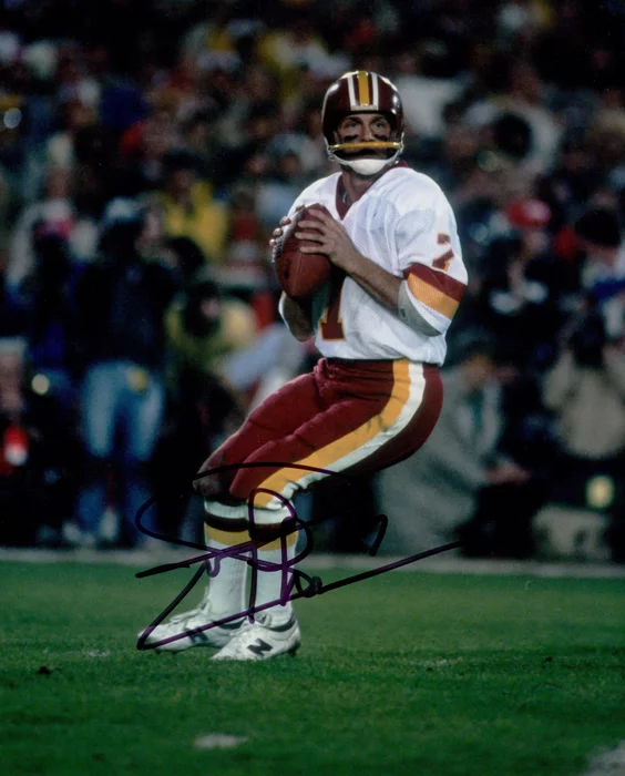 Joe Theismann autograph
