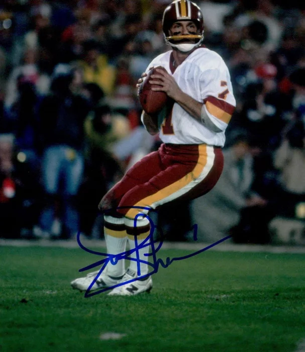 Joe Theismann autograph