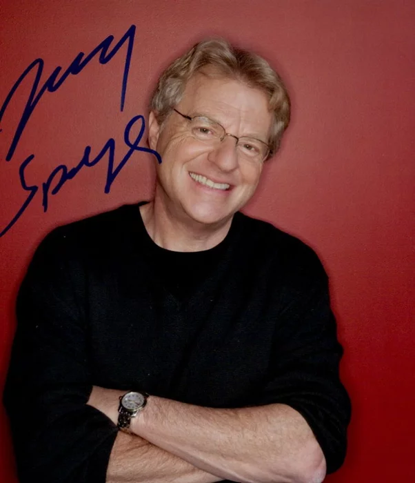 Jerry Springer autograph