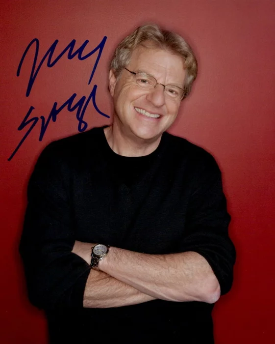 Jerry Springer autograph