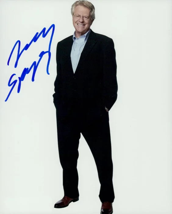 Jerry Springer autograph