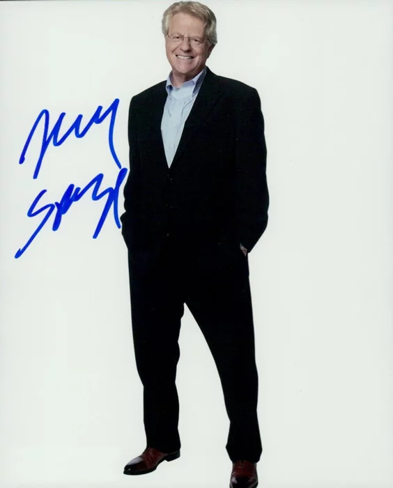 Jerry Springer autograph