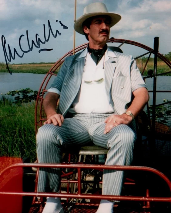 John Challis autograph