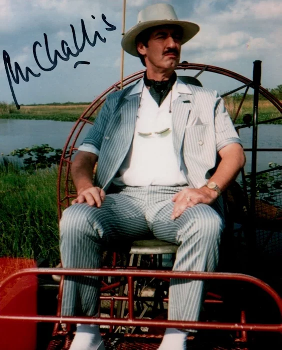 John Challis autograph