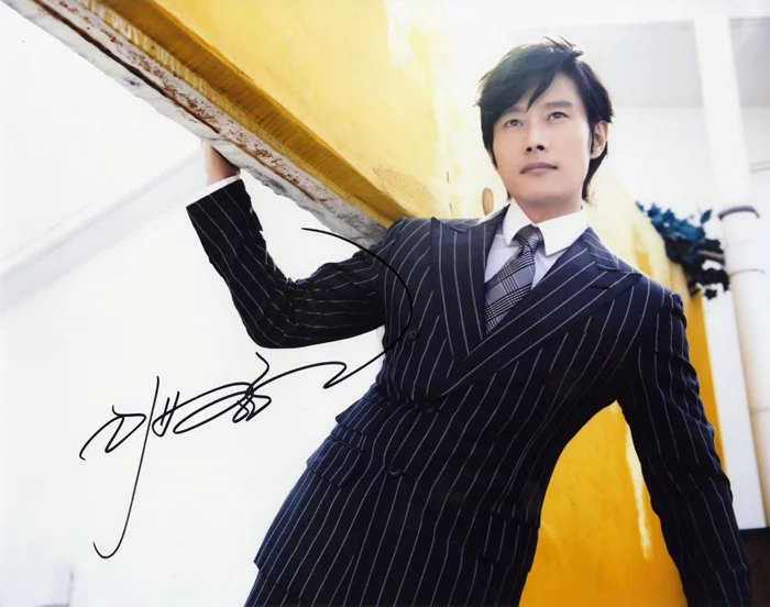 Byung-Hun Lee autograph