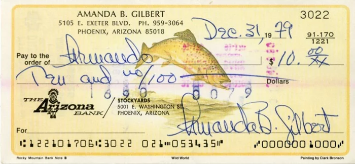 Amanda Blake autograph