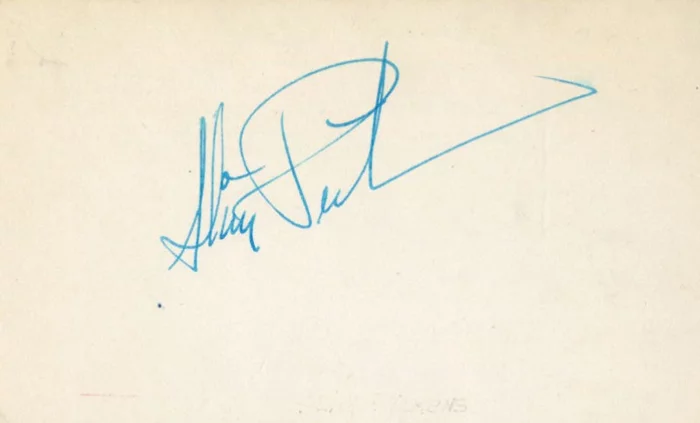 Slim Pickens autograph