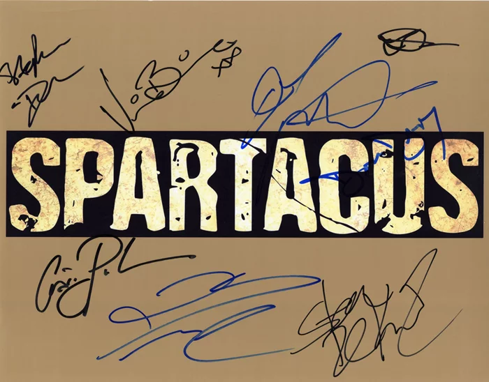 Spartacus autograph