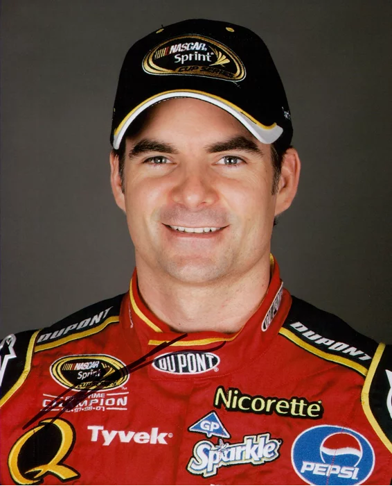 Jeff Gordon autograph