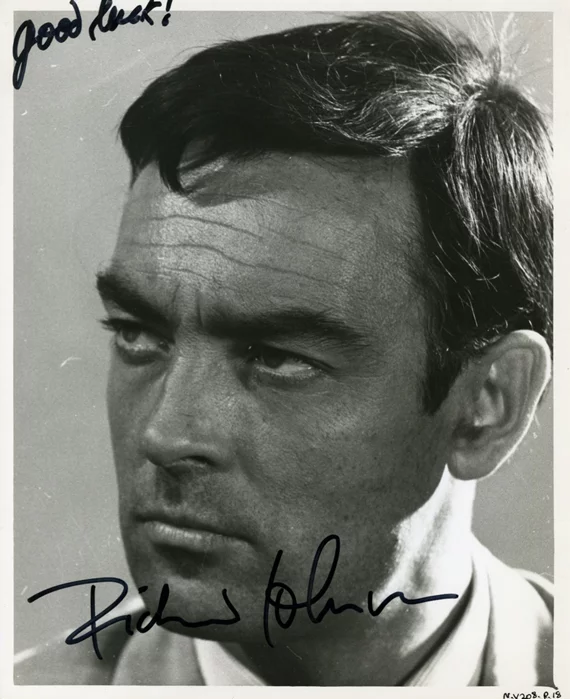 Richard Johnson autograph