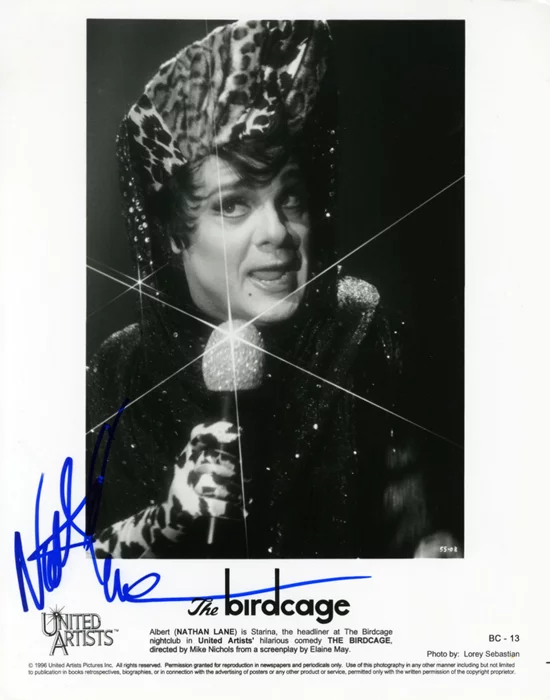 Nathan Lane autograph