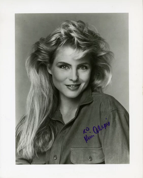 Kim Alexis autograph