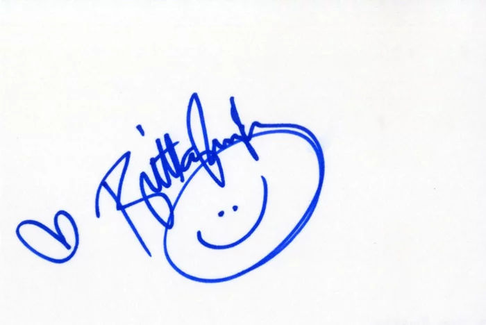 Brittany Murphy autograph