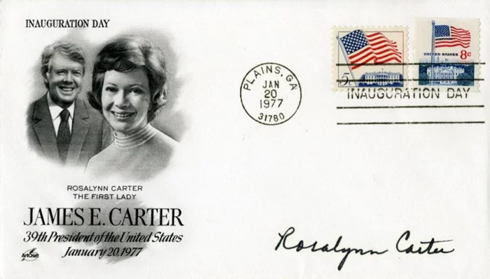 Rosalynn Carter autograph