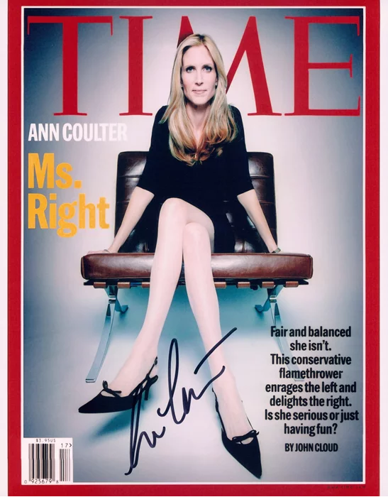 Ann Coulter autograph