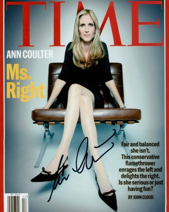 Ann Coulter autograph