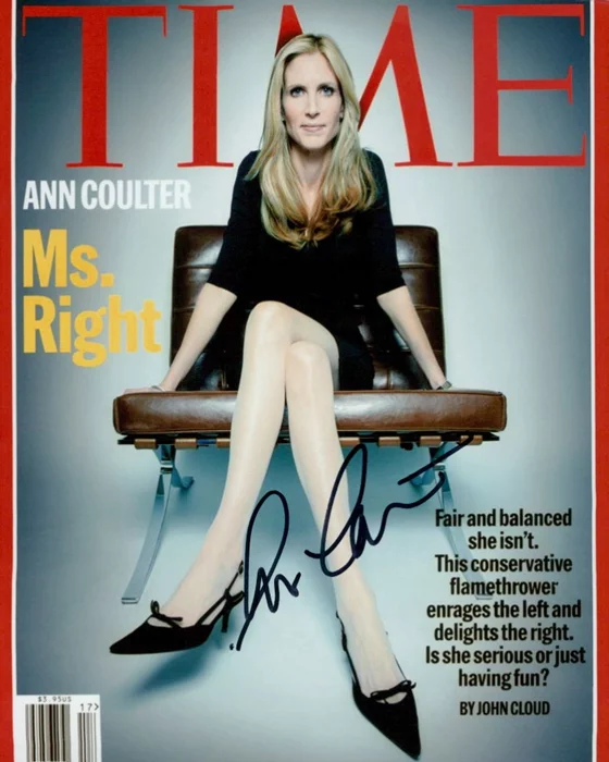 Ann Coulter autograph