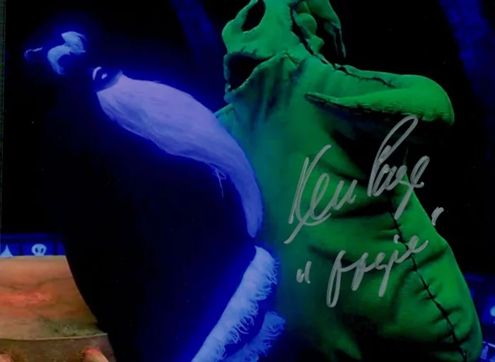 Ken Page autograph