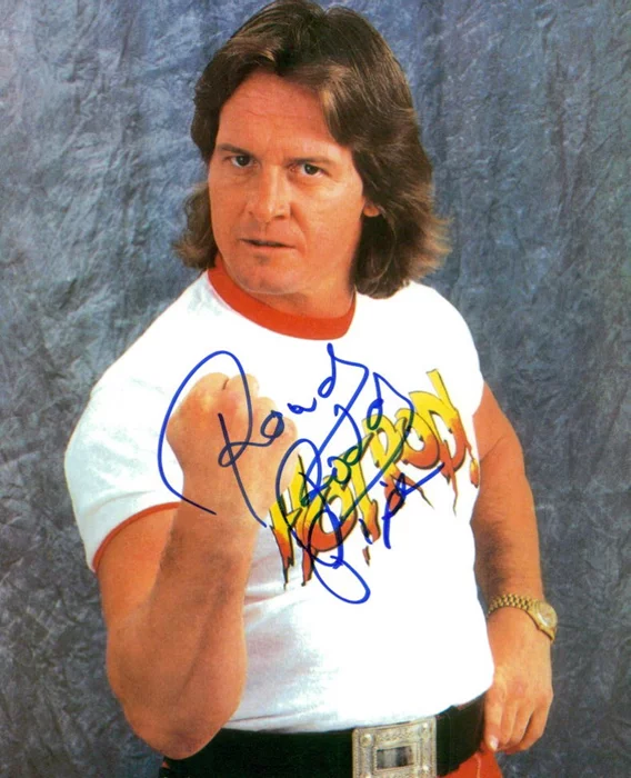 Rowdy Roddy Piper autograph