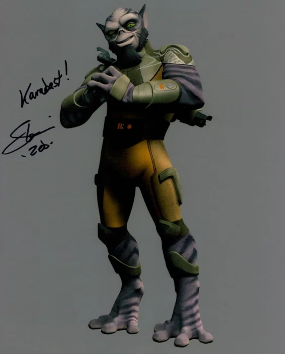 Steve Blum autograph