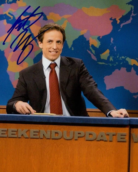 Seth Meyers autograph
